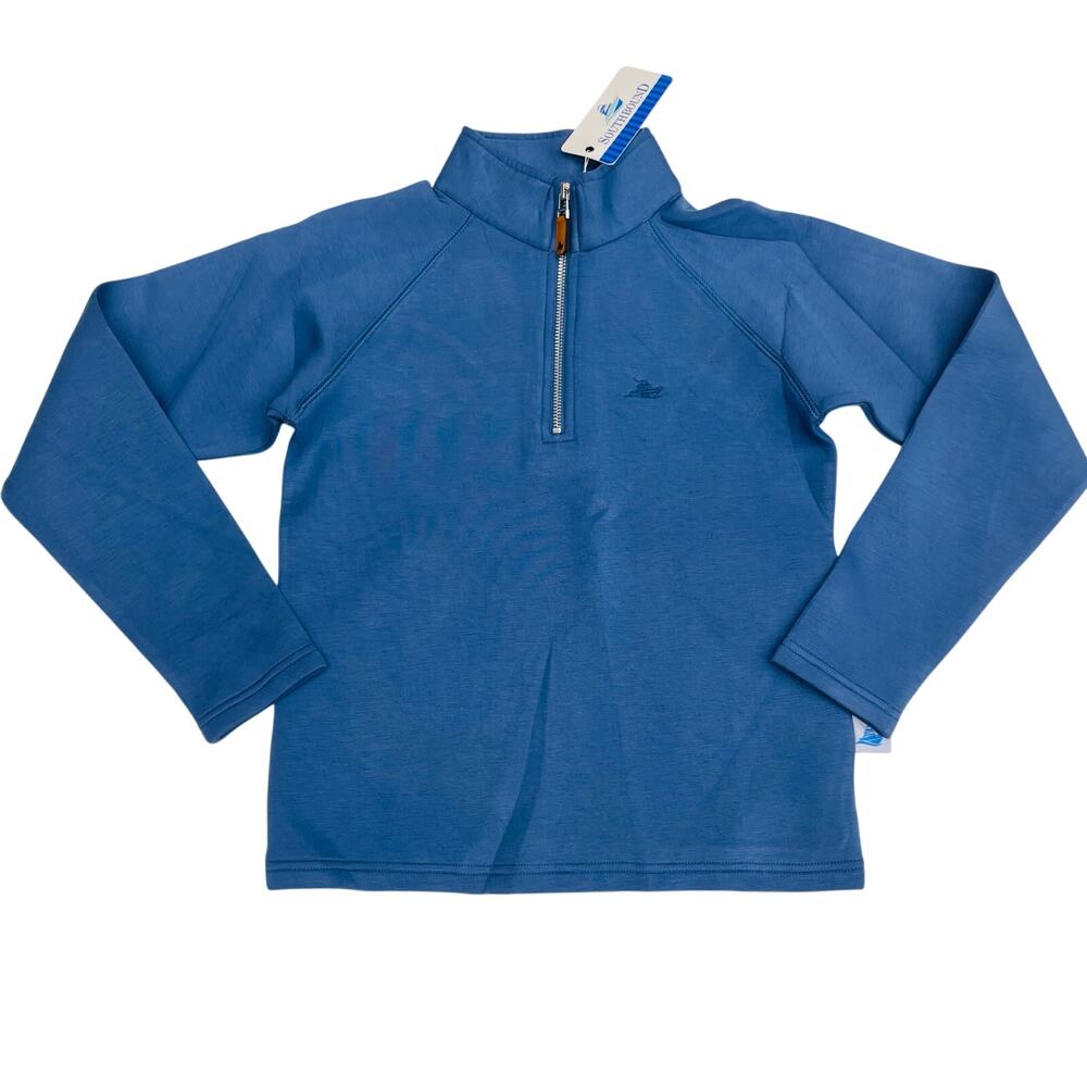NWT Southbound Size Medium Classic Blue Performance 1/4 Zip Pullover
